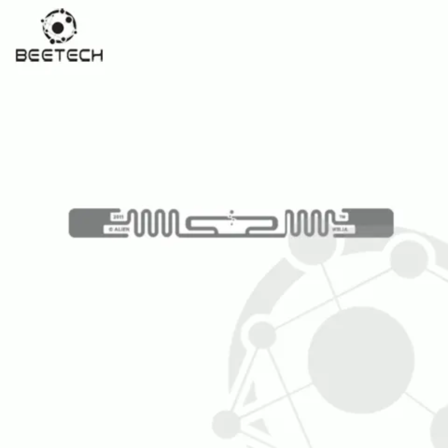 Alien Squiggle RFID White Wet Inlay (ALN-9640, Higgs-3)