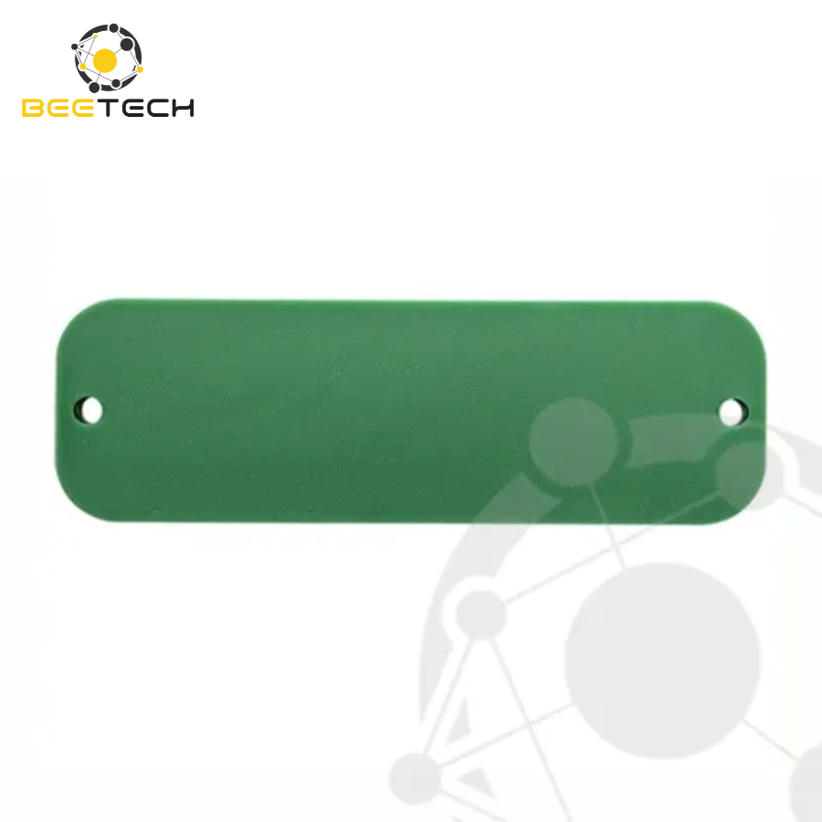 Chíp HID Global SlimFlex Tag UHF Higgs 3 77x25x3 mm green 3 mm holes