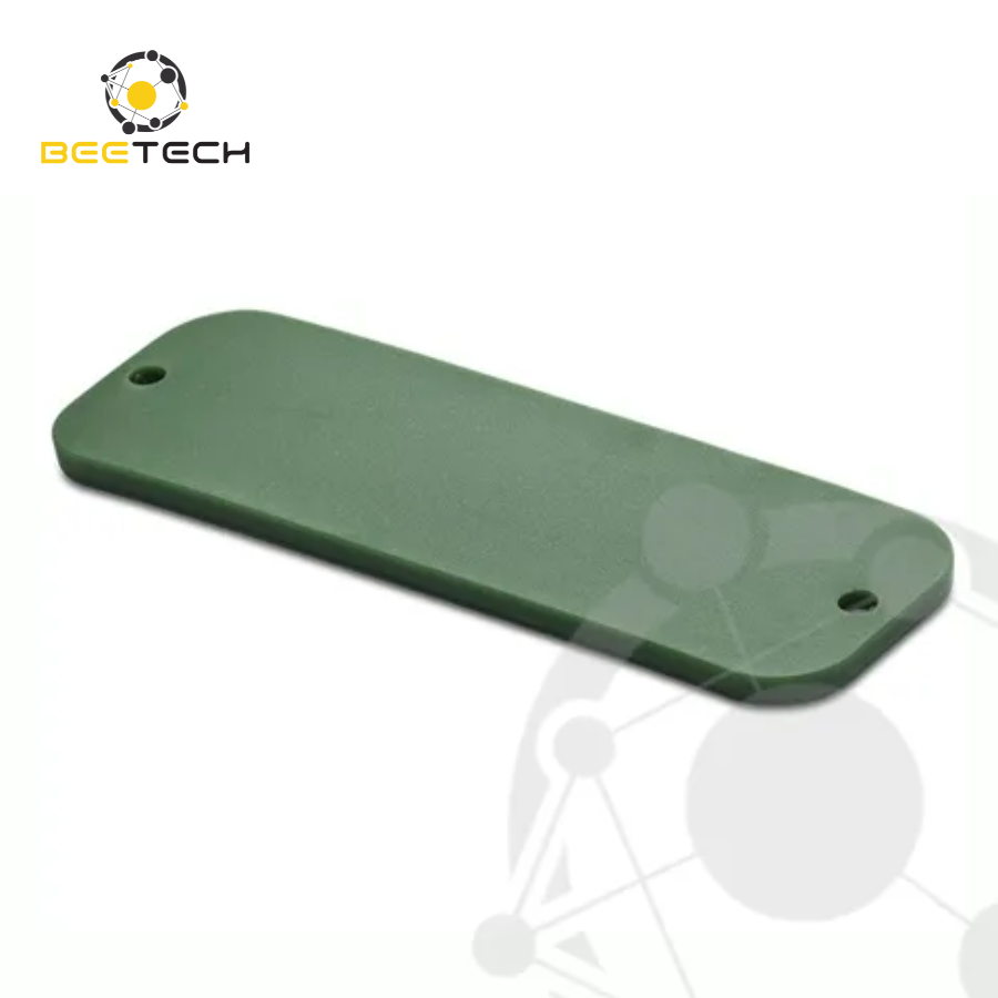 Chíp HID Global SlimFlex Tag UHF Higgs 3 77x25x3 mm green 3 mm holes