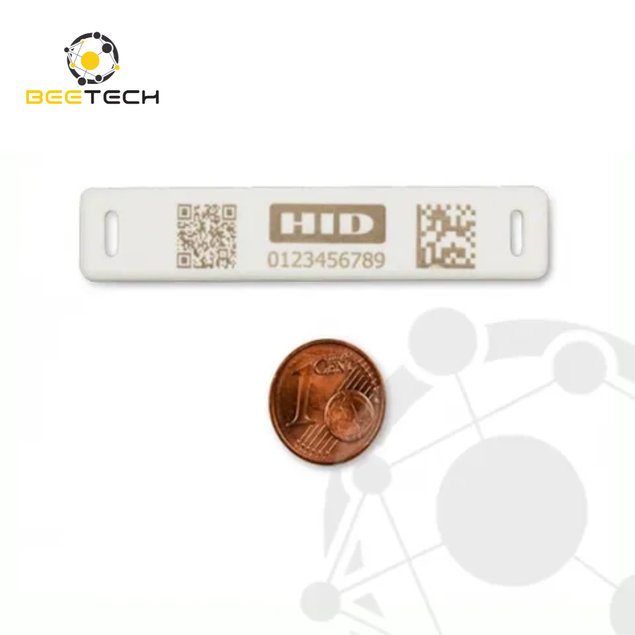 Chíp HID Global SlimFlex Tag UHF H3 Laundry V2 white