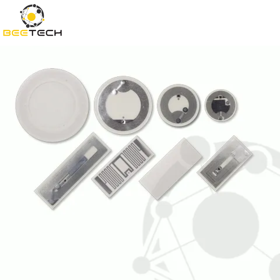 Chíp Label PET white rect 43x18MM UHF MR6