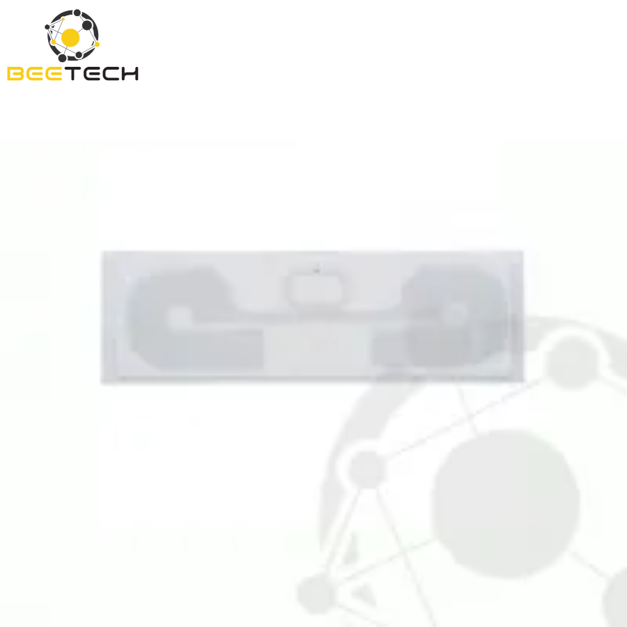 Chíp label white paper rect 92x28mm UHF MR6-P