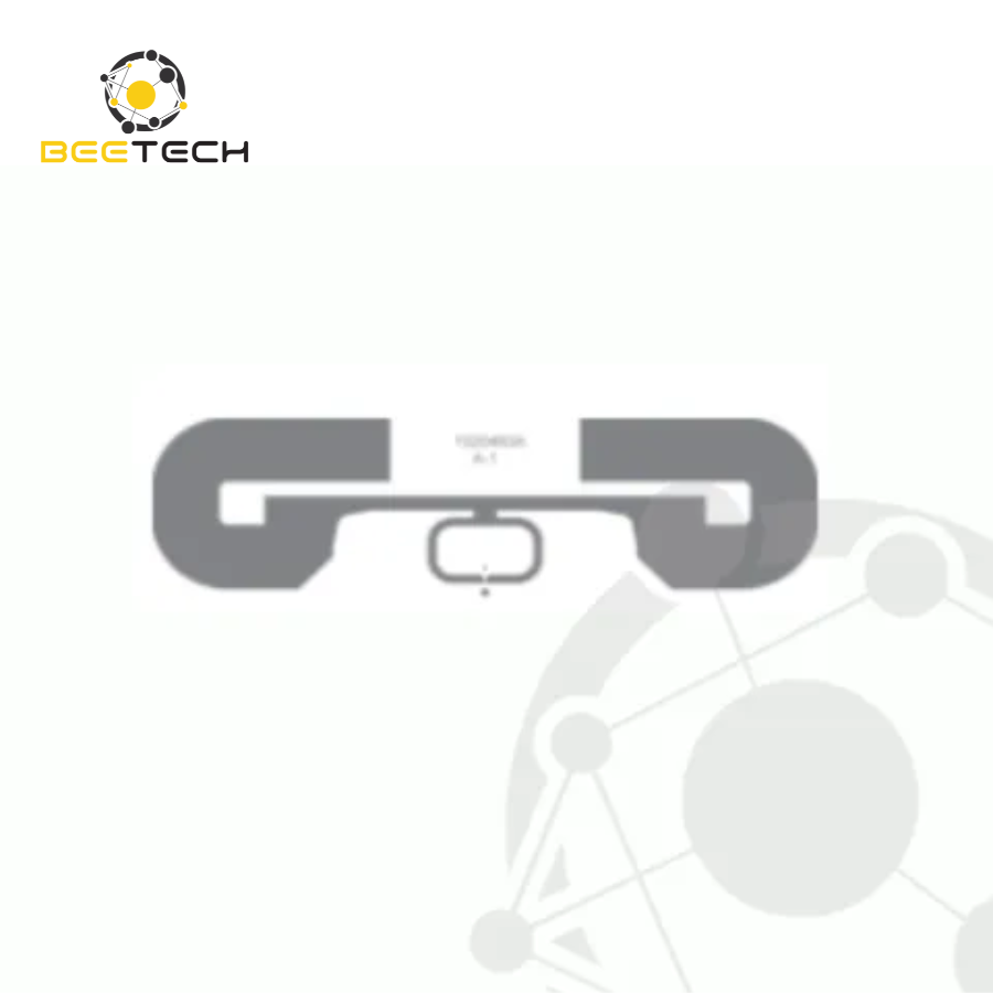 Chíp label white paper rect 92x28mm UHF MR6-P