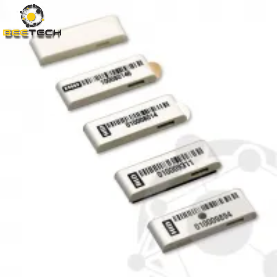 HID Global TapMark™ UHF RFID Sticker Tag with 1D Barcode and Serial Number (Monza R6)