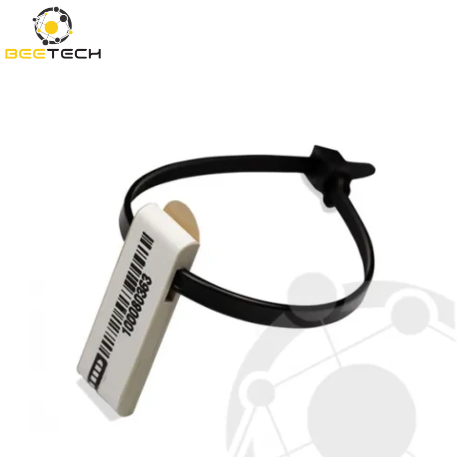 HID Global TapMark™ UHF RFID Sticker Tag with 1D Barcode and Serial Number (Monza R6)