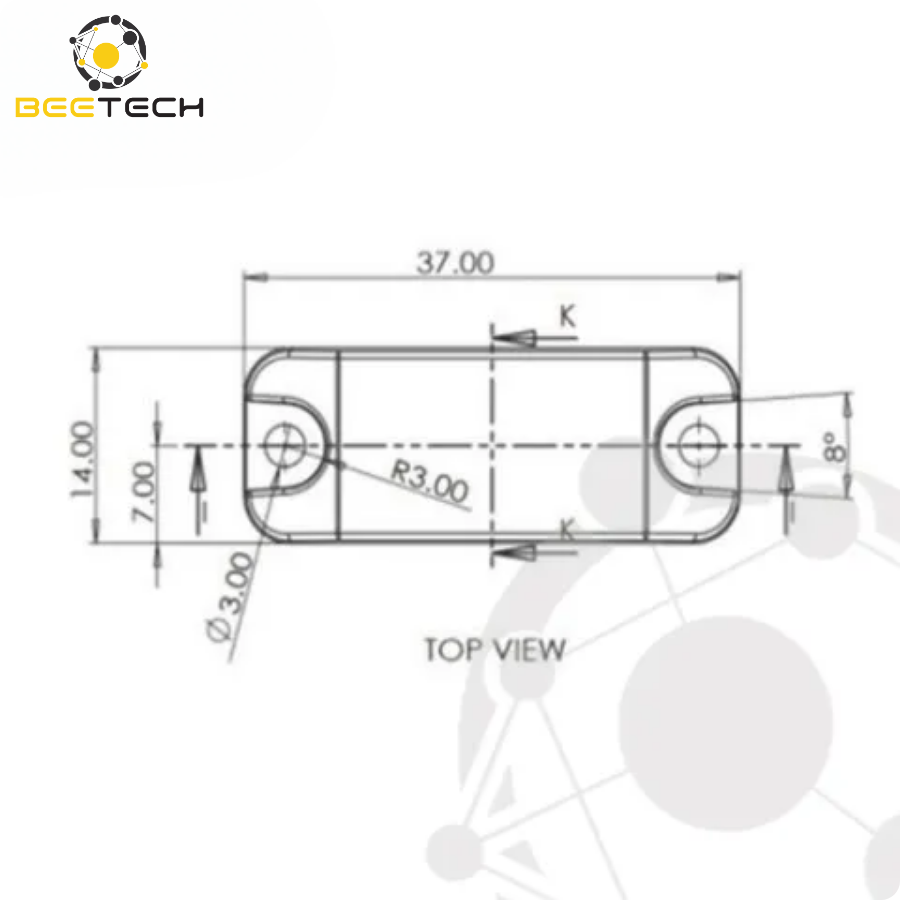 Omni-ID Exo 400 High Temperature RFID Tag 