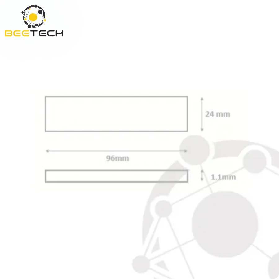 Omni-ID IQ 600 On metal RFID Lable (Monza R6-P)