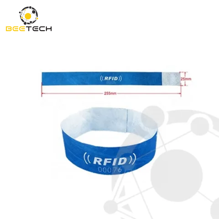 Vòng đeo tay RFID giấy in nhiệt SM-0010